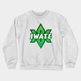 Iwate Prefecture Japanese Symbol Crewneck Sweatshirt